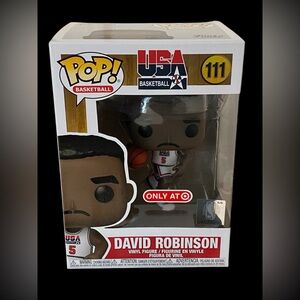 Funko POP! Basketball USA - David Robinson #111 - Target Exclusive